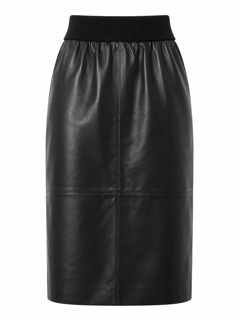 Vintage Y2K Genuine Leather Skirt Size 8